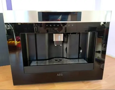 AEG latest model integrated built-in coffee machine