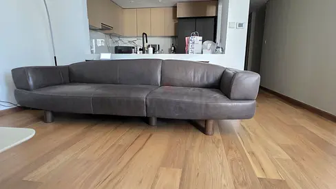 Leather Marina home 4 Seater Sofa