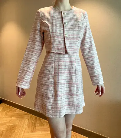 Pink dress and blazer - Size S