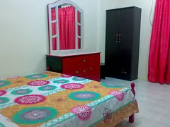 FURNISHED FAMILY ROOM FOR VISITING COUPLE,SPLIT AC,INTERNT