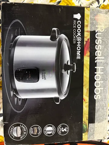 Russell Hobbs Cook@Home Rice Cooker - 10 Cup, Stainless Steel
