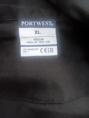 Portwest Work Jacket / Coat XL - Black