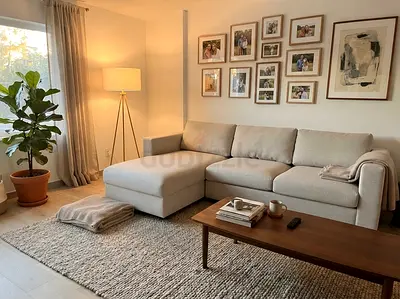 Comfortable L-Shaped Sectional Sofa bed IKEA vimle