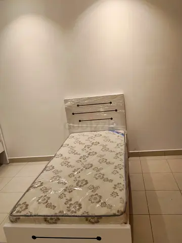 Single bed frame with mattress - good condition
