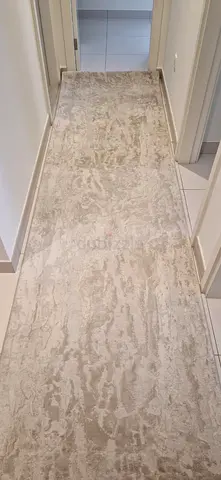 Rectangular rug Crown (size 100*400 cm) light beige