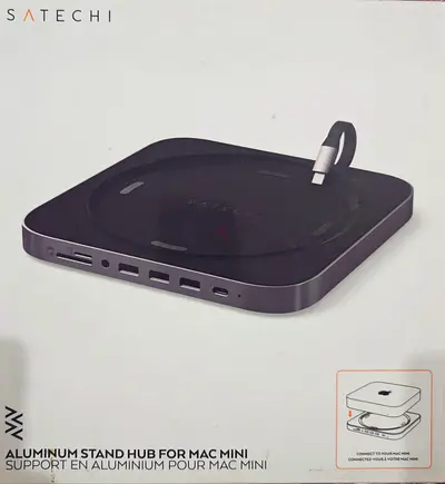 Satechi Aluminum Stand Hub for Mac Mini (USB-C) - Space Gray