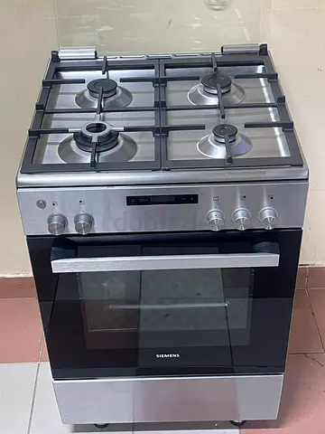 Free Delivery- SIEMENS 2in1 TOP Gass Oven Electric Cooking Range 60x60 cm