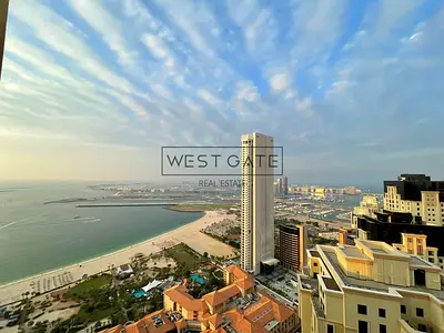 شقة بغرفة نوم واحدة | إطلالات على المارينا والمدينة | شرفة | صدف 7 JBR