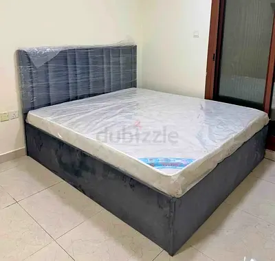 Queen Bed With Mattress New Available
