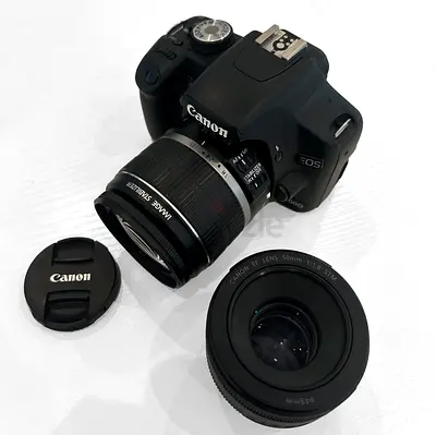 Canon EOS 500D + 18-55mm IS + EF 50mm f/1.8 STM