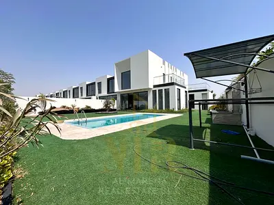 Luxury Villa for Sale in Al Zorah, Ajman | Golf Area | 4 Master Bedrooms | Private Pool | Electricity, Water, and Air Conditioning Included