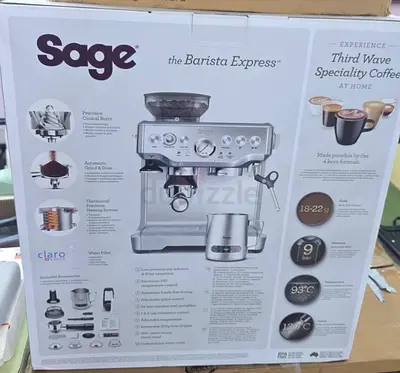 Sage The barista expresss esspresso coffee machine