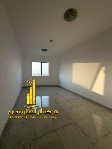 🏠 Studio for annual rent with a separate kitchen and bathroom, featuring a spacious layout – Al Ghoroub Tower | Al Aliyah – Ajman