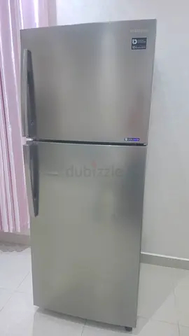Samsung 2-door Refrigerator - Good Condition, Silver Finish