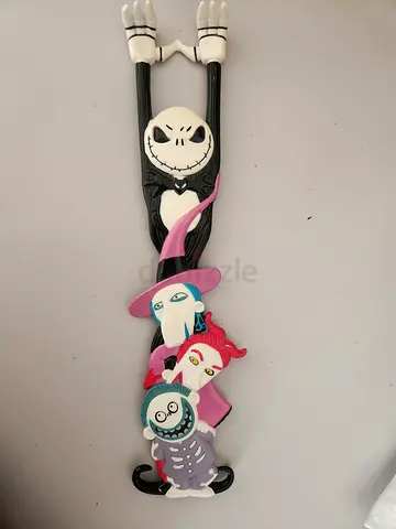 Disney The Nightmare Before Christmas Wall Decor / Key Holder – Jack, Lock, Shock & Barrel