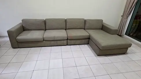 L shaped sofa bed