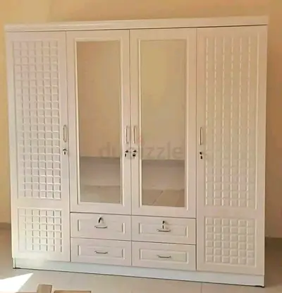 4door wardrobe brand new white colour