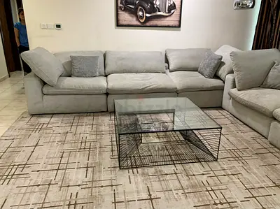 Pan Emirates Feather filled Sofa
