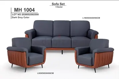 Brand New stylish  luxury office sofa 5setar good quality available