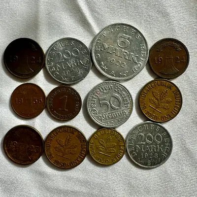1912-1950 German Collection (old antique coins)