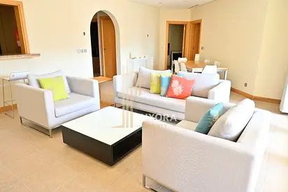 Furnished 2BR | Private Beach Access | Luxury Living | Sea & Road View