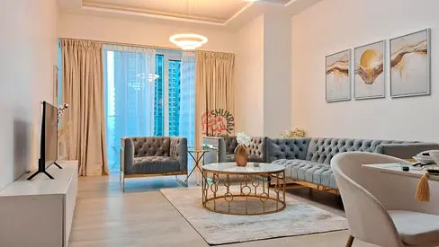 غرفة نوم واحدة مفروشة | إطلالة على وسط المدينة | Me Do Re JLT