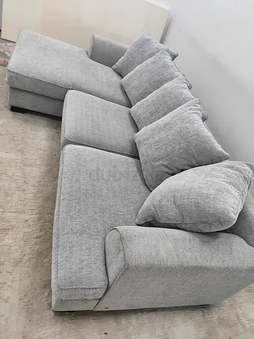 The one brand Kingston light grey lshape sofa