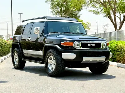 Toyota FJ Cruiser VXR Full Option in Black & Grey, GCC Specifications.