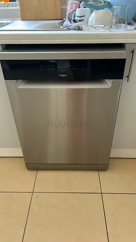Whirlpool Stainless Steel Freestanding Dishwasher - Good Condition