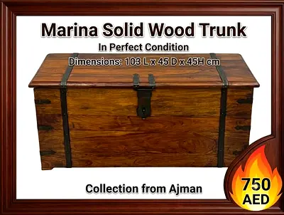 Marina solid wood Trunk