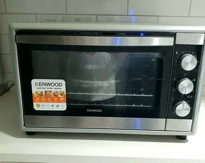 Kenwood Countertop Electric Oven - 50L, Stainless Steel, Good Condition