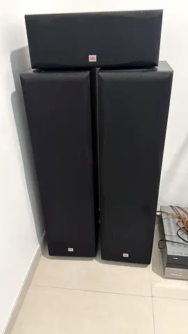 JBL speakers and Harman Kardon AMP