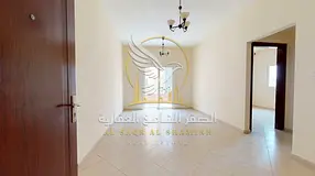 Spacious One Bedroom for Annual Rent in Al Butina with Central AC Central Gas and Large Balcony