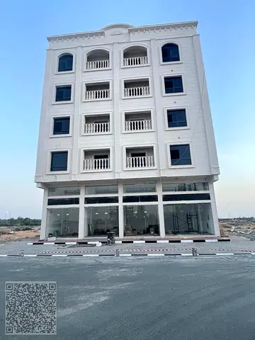 بناية للبيع في عجمان منطقة العاليه سكني تجاري ارضي واربعه ادوار
