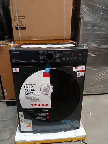 Toshiba 8kg Washing Machine Front Load Inverter Washer 1 Year Warranty Brand New
