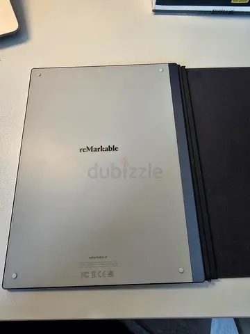 reMarkable 2 Paper Tablet - Silver, Good Condition with Folio Cover