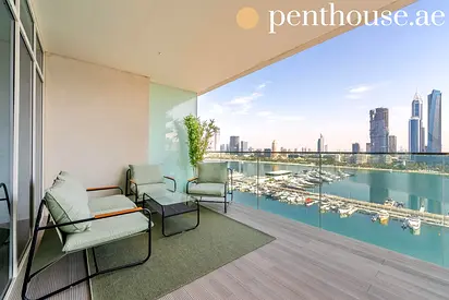 Fully Upgraded | Furnished | Marina Skyline Views