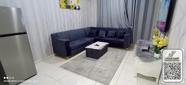 ## 🏡شقه مفروش للإيجار الشهري – أبراج جاردن سيتي – الحميدية، عجمان  ✨ مفروشه بالكامل** جاهز للسكن الفوري في **أبراج جاردن سيتي بالحميدية