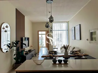 Furnished 1BR | Pool View | 85K, 4 Cheques