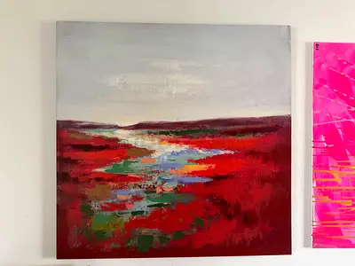 Painting meadow