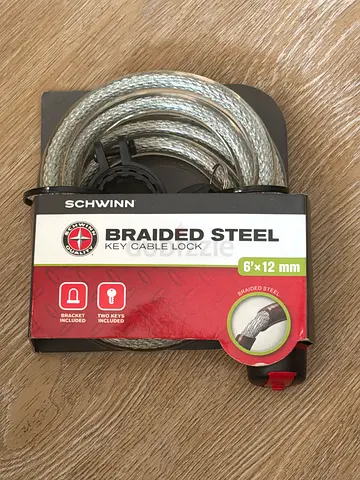 Cycle Lock steel (two keys)