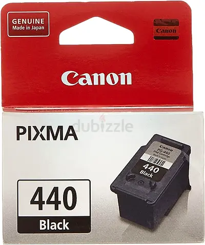 Canon PIXMA 440 Black Ink Cartridge (Genuine) UNOPENED