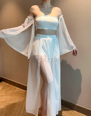 Crop top and skirt - Size S