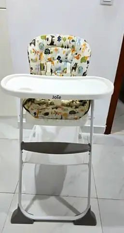 Joie baby high chair - adjustable tray, good condition
