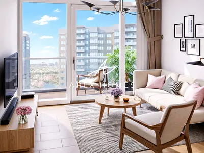 1BR + 2 Bath | Dubai Sports City | 747 sqft