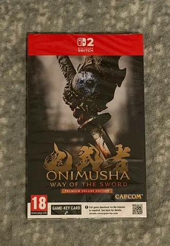 Onimusha Way of the Sword premium deluxe edition switch 2