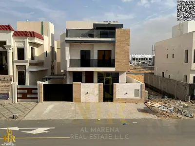 اسمارت فيلا للبيع بالقرب من السوق الصيني، أرضي وأول وروف، 6 غرف نوم ماستر، مقابل حديقة، تصميم عصري وموقع مميز، بسعر خاص.