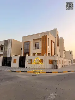 Modern corner villa with a roof terrace and spacious yard in Al Zahia, Ajman | 100% freehold ownersh