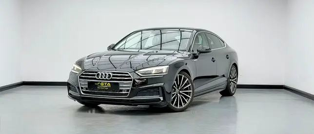 2019 Audi A5 S-Line 40TFSI, 1 Year Unlimited KM Warranty, Full Service History, GCC