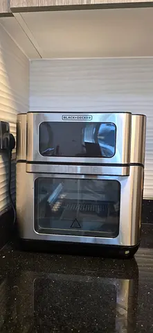 Black+Decker 2-in-1 Air Fryer Oven - Good Working Condition
